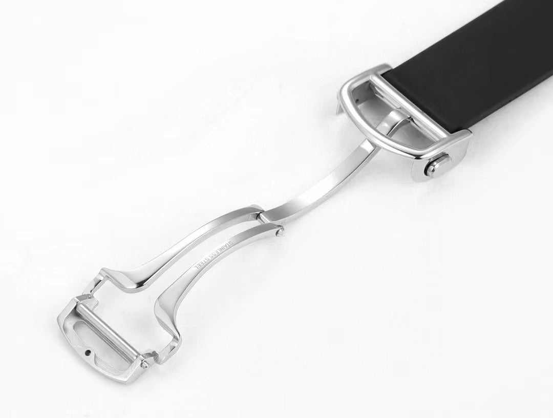 Cartier Santos Rubber Strap | THB Factory 39.8mm Automatic Watch