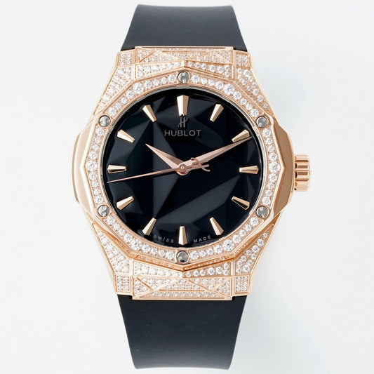 Hublot x Richard Orlinski Co-branded Watch APS Top Replica, 40mm Faceted Polygon Case