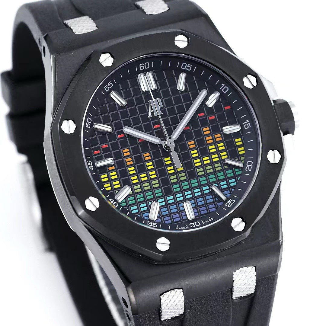 Audemars Piguet Royal Oak 15600 Music Edition Watch, ZF Factory, 44mm, CAL.4309 Movement