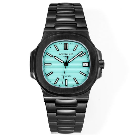 Patek Philippe Nautilus 5711 Black Warrior Limited Color Dial Watch, GR Factory, 40mm, Custom Modified 324 Movement