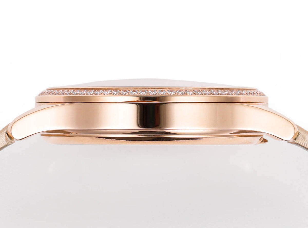 Patek Philippe Calatrava Ladies Watch 35mm | Slim Cal.240 Automatic Guilloché Dial Watch