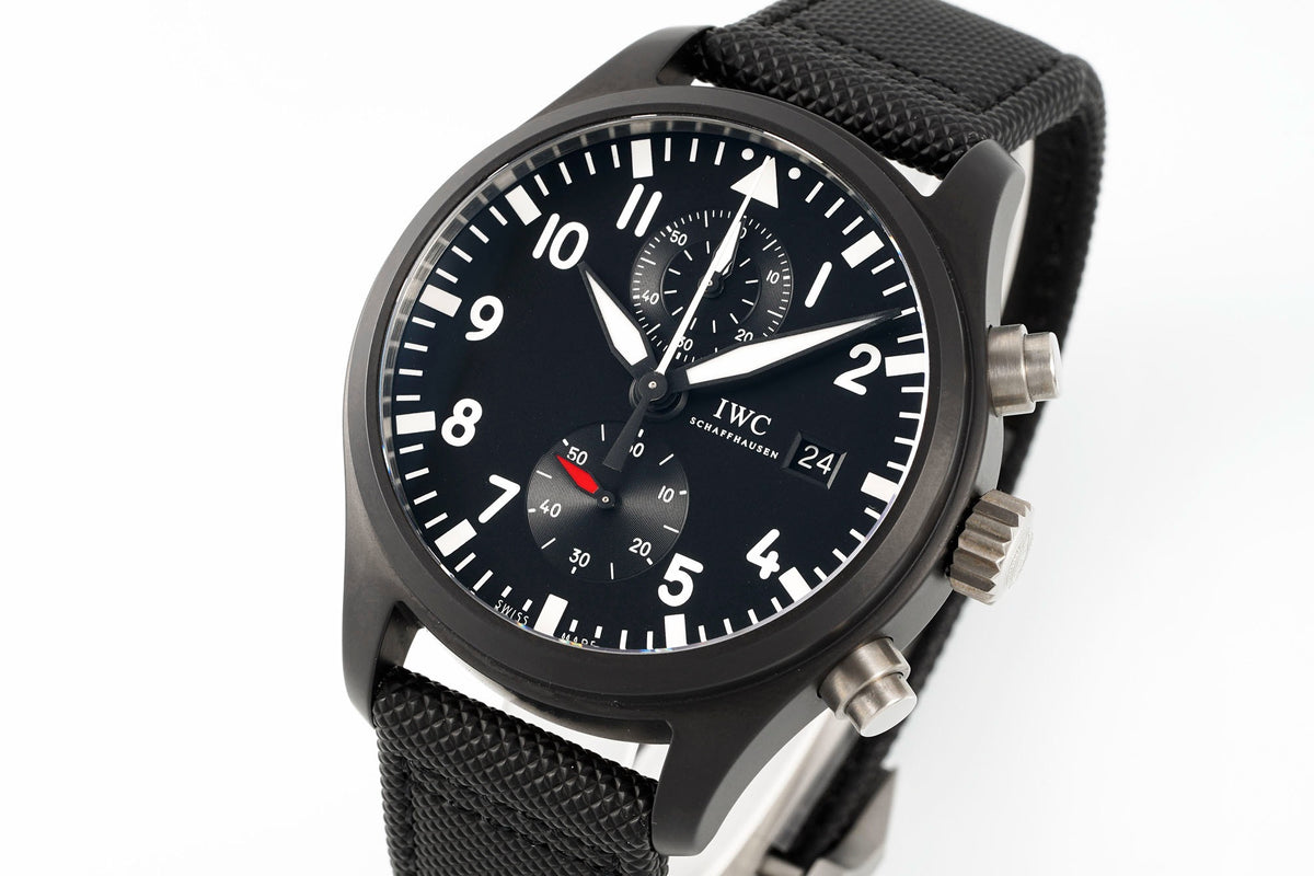 IWC Da Vinci Chronograph Watch 42mm | Modified Cal.89361 Integrated Movement Full Working Functions