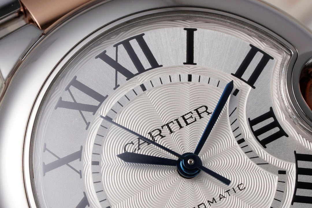Cartier Ballon Bleu AF Upgraded 33mm Women Automatic Wristwatch