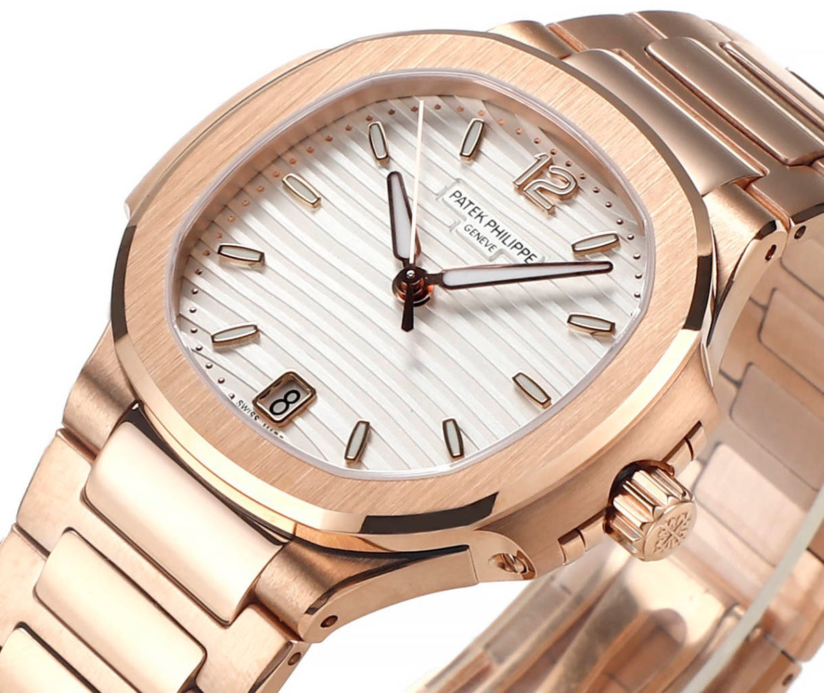 Patek Philippe Nautilus 7118 Ladies Watch 35mm| Custom Cal.324SC