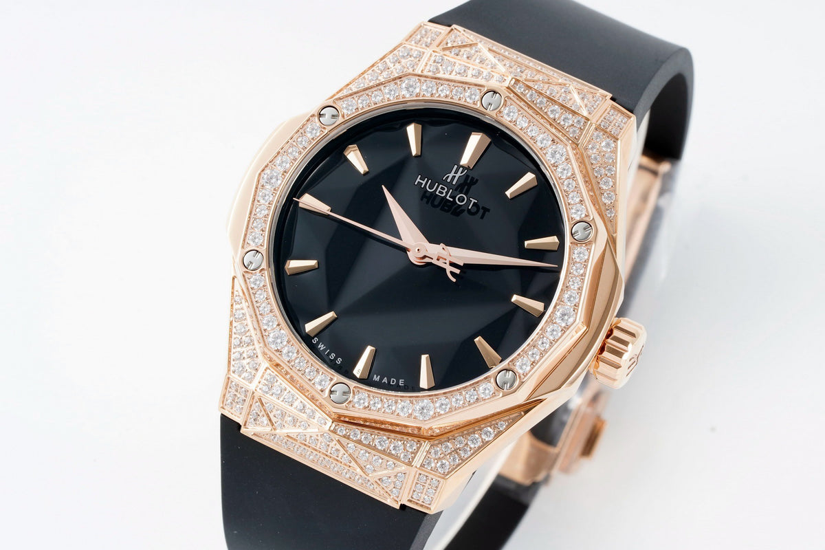 Hublot x Richard Orlinski Co-branded Watch APS Top Replica, 40mm Faceted Polygon Case