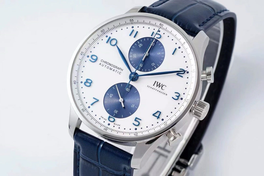 IWC Portugieser Chronograph Watch 41mm | Modified Cal.69355 Movement