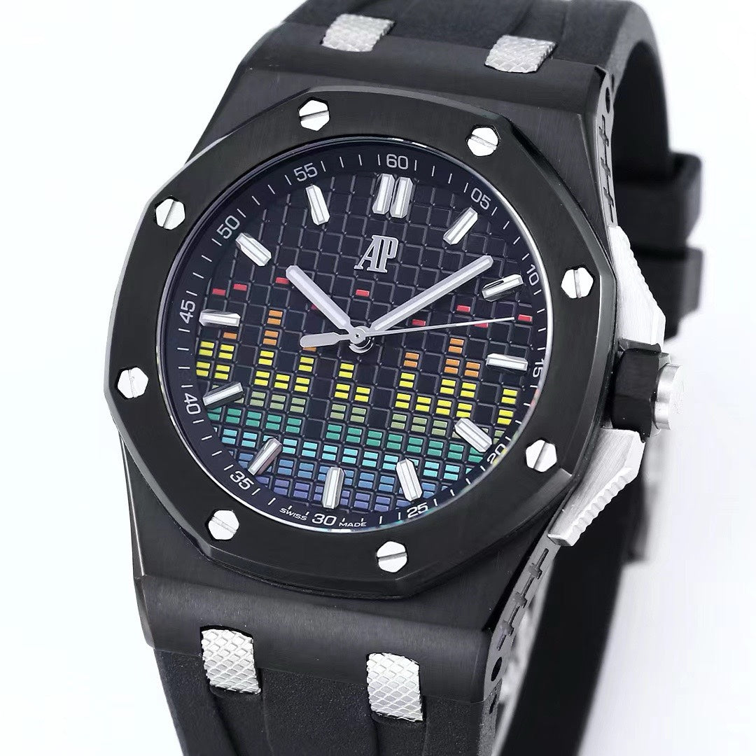 Audemars Piguet Royal Oak 15600 Music Edition Watch, ZF Factory, 44mm, CAL.4309 Movement
