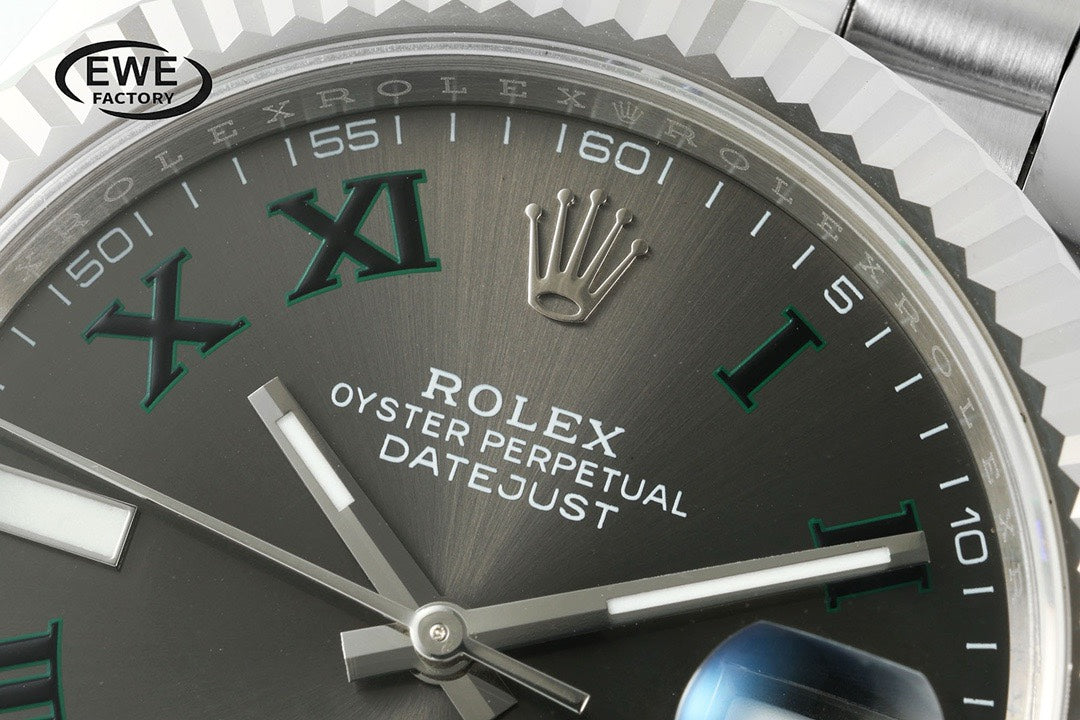 Rolex EWE Factory Datejust 41mm Men Watch, 3235 Automatic Movement, 904L Steel