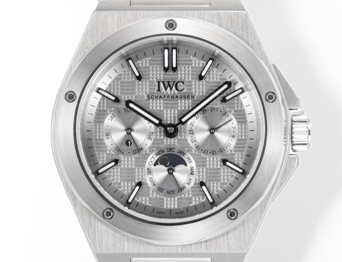IWC Ingenieur Perpetual Calendar 41.6mm | Gérald Genta Classic Design Luxury Watch‑Blue Dial