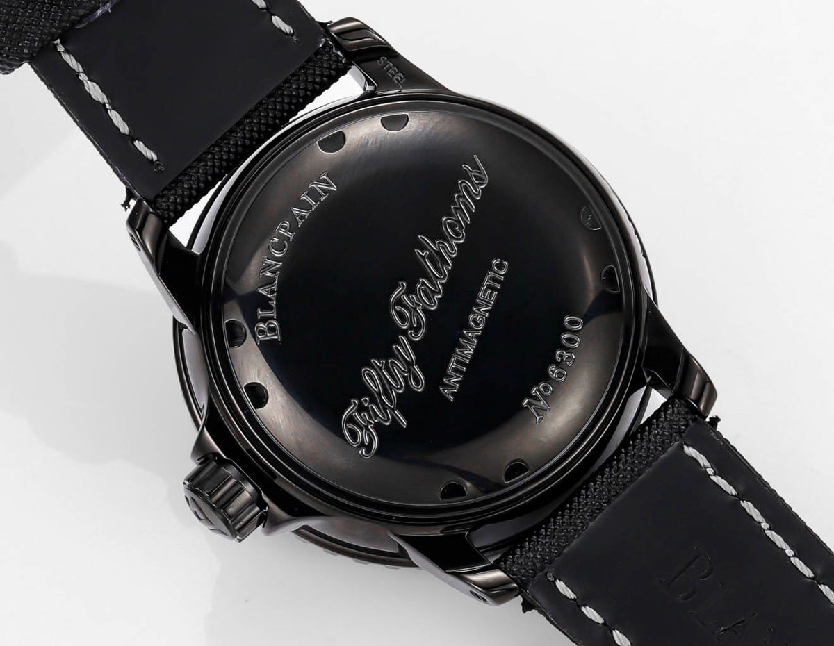 Blancpain Fifty Fathoms 45mm Automatic Diver Watch | Canvas Strap