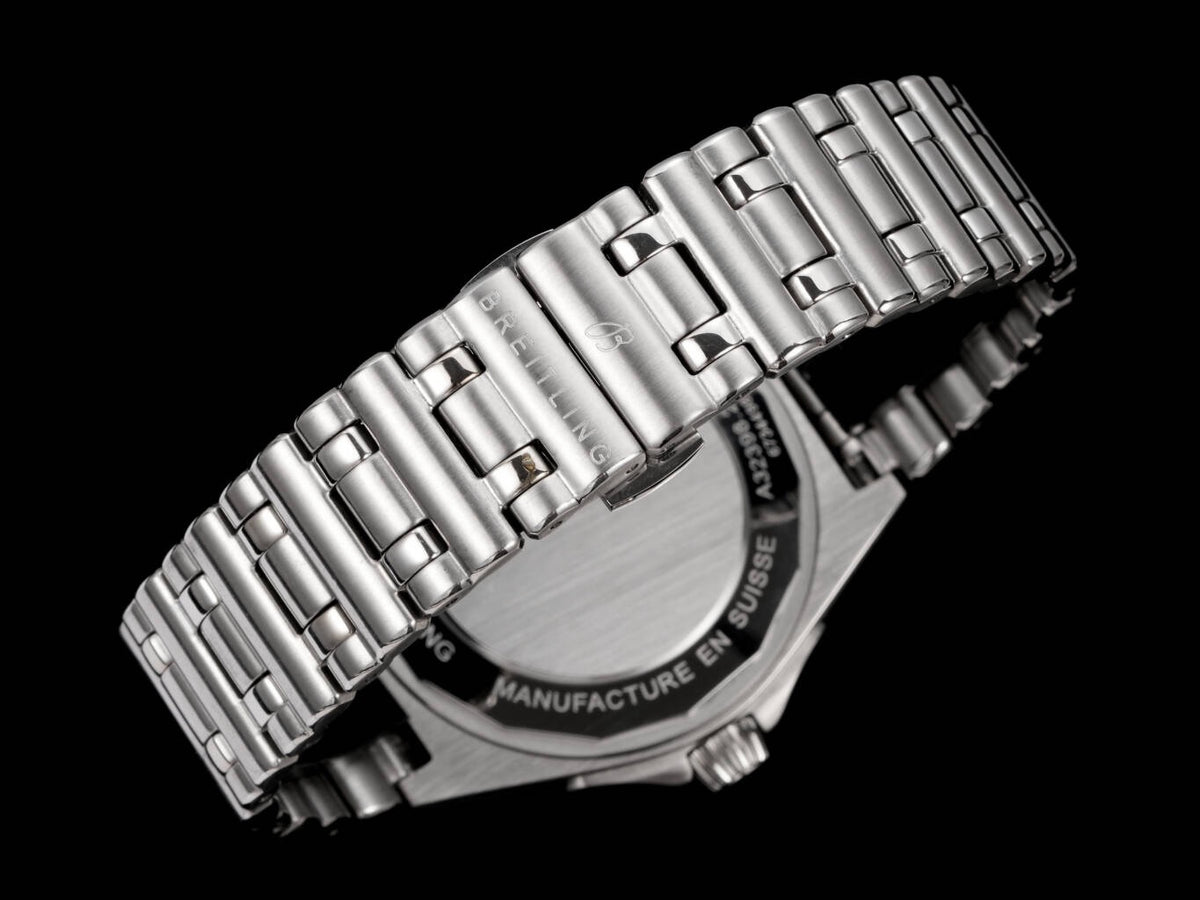Breitling Chronomat GMT 40mm Automatic Steel Watch Multi‑Color Dial Bullet Bracelet