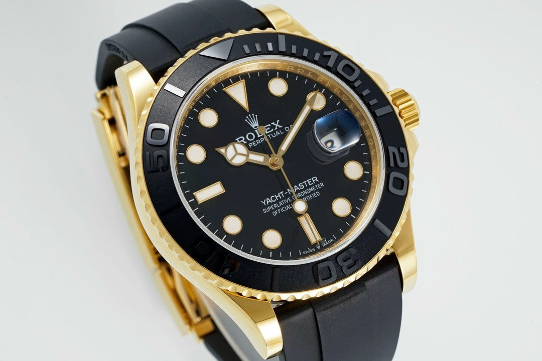 Rolex EWE Factory Yacht Master 42 Automatic Watch Custom 3235 Movement Rubber Strap