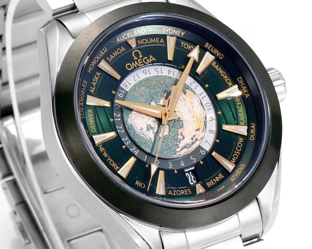 OMEGA Seamaster Worldtimer 43mm Cal.8938 Automatic Watch N1 V2 Upgrade Version