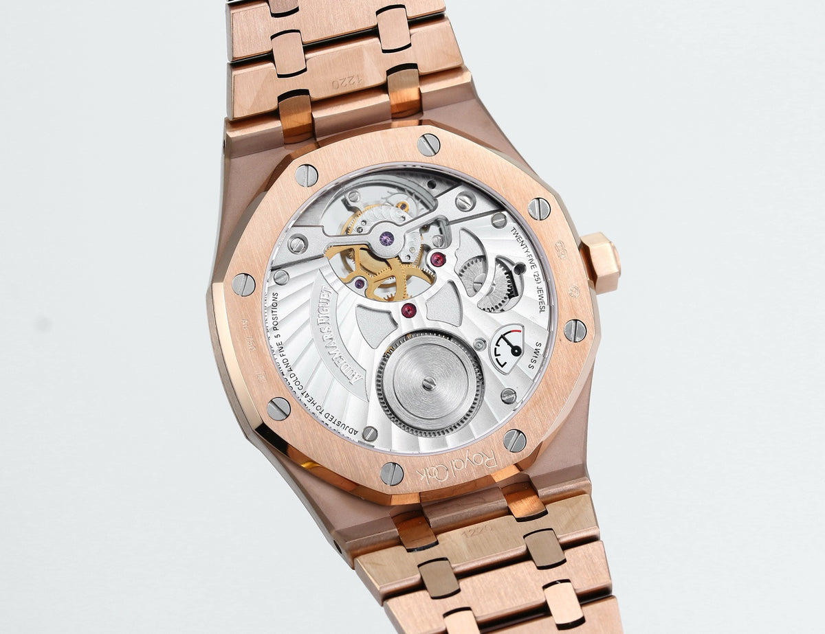 Audemars Piguet Royal Oak Tourbillon 41mm Evolutive Tapisserie Dial Automatic Watch