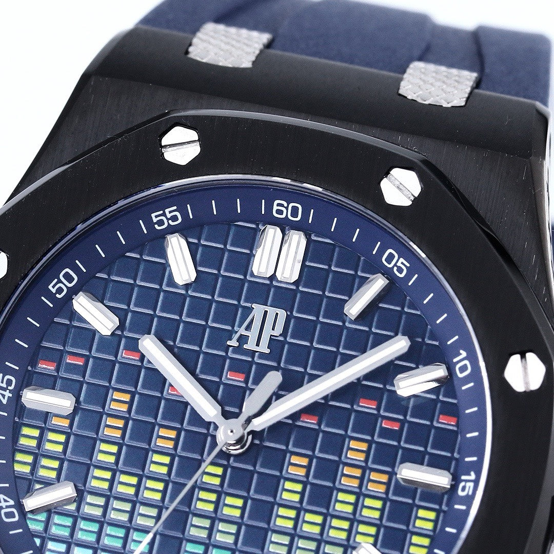 Audemars Piguet Royal Oak 15600 Music Edition Watch, ZF Factory, 44mm, CAL.4309 Movement