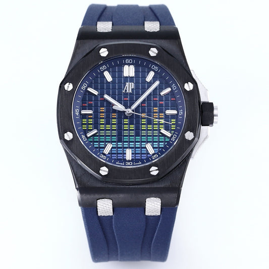 Audemars Piguet Royal Oak 15600 Music Edition Watch, ZF Factory, 44mm, CAL.4309 Movement