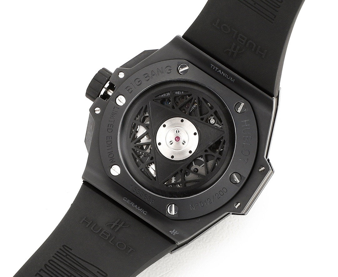 Hublot Big Bang Sang Bleu II Watch | Colored Ceramic Case, Modified HUB1240 Movement