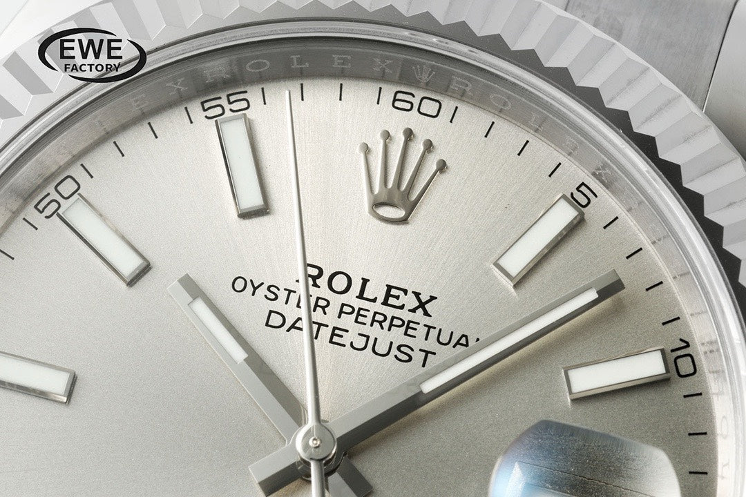 Rolex EWE Factory Datejust 41mm Men Watch, 3235 Automatic Movement, 904L Steel