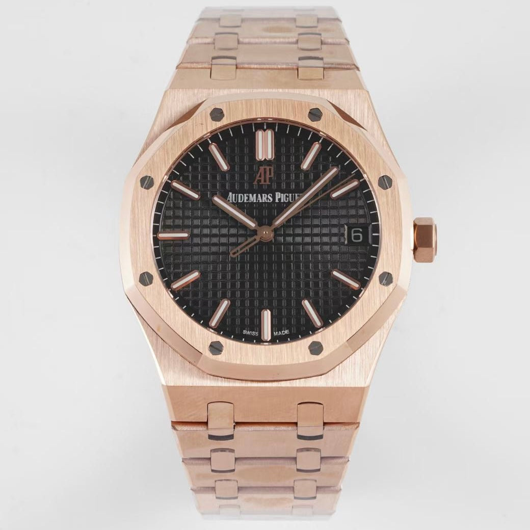 Audemars Piguet Royal Oak 15500 41mm Automatic Watch Modified Cal.4302 Movement