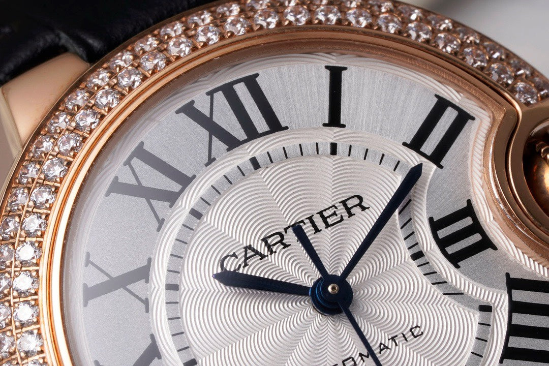 Cartier Ballon Bleu AF Upgraded 33mm Women Automatic Wristwatch