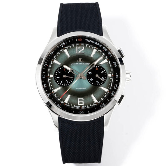 Jaeger-LeCoultre Polaris Chronograph Automatic Watch 42mm Rubber Strap