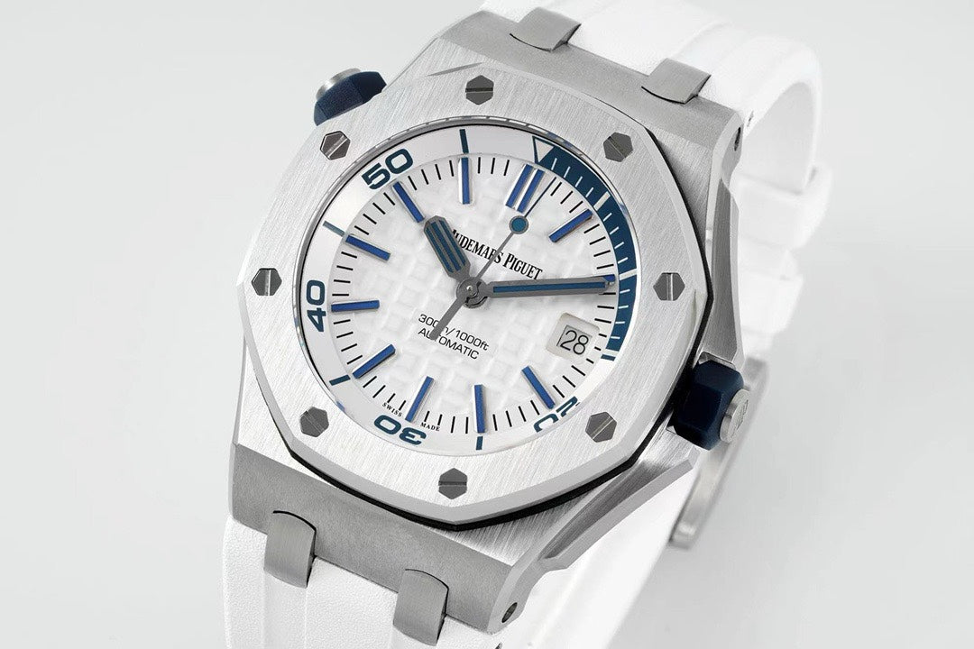 Audemars Piguet Royal Oak Offshore Diver 15710 Steel Watch | IPF Factory Cal.3120 Integrated Movement