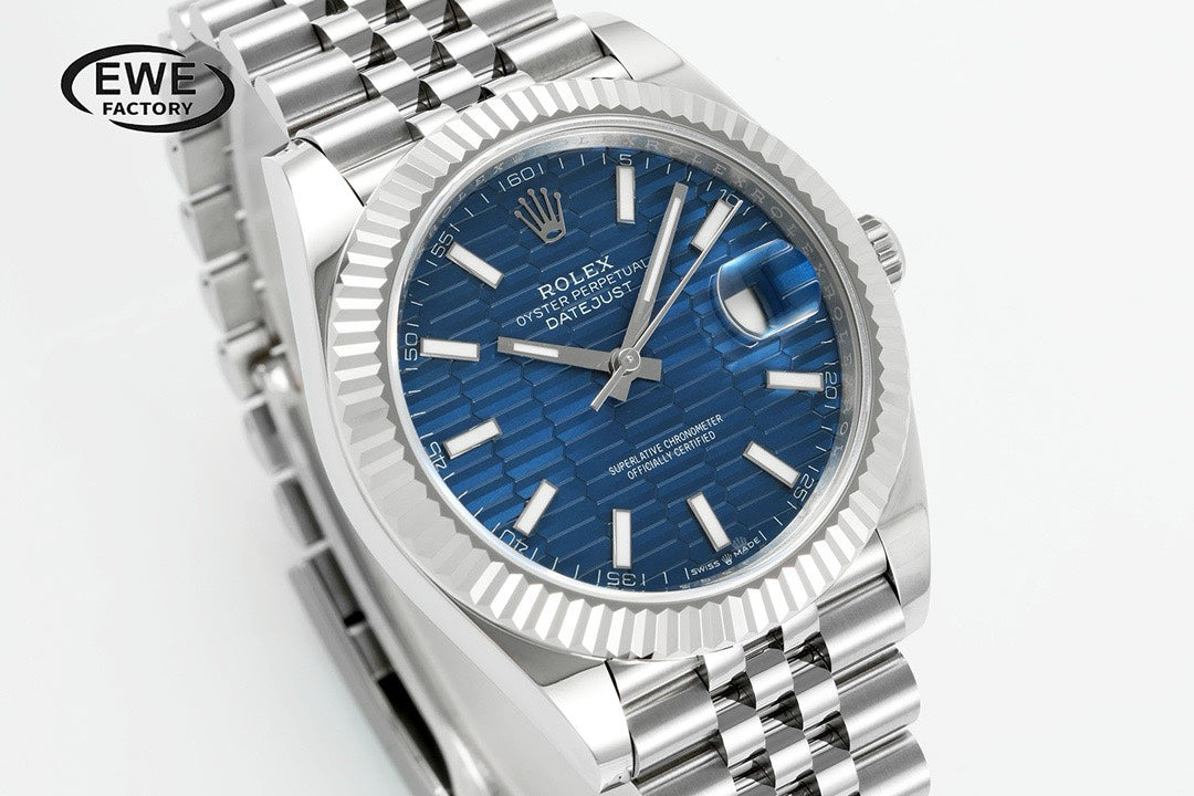 Rolex EWE Factory Datejust 41mm Men Watch, 3235 Automatic Movement, 904L Steel