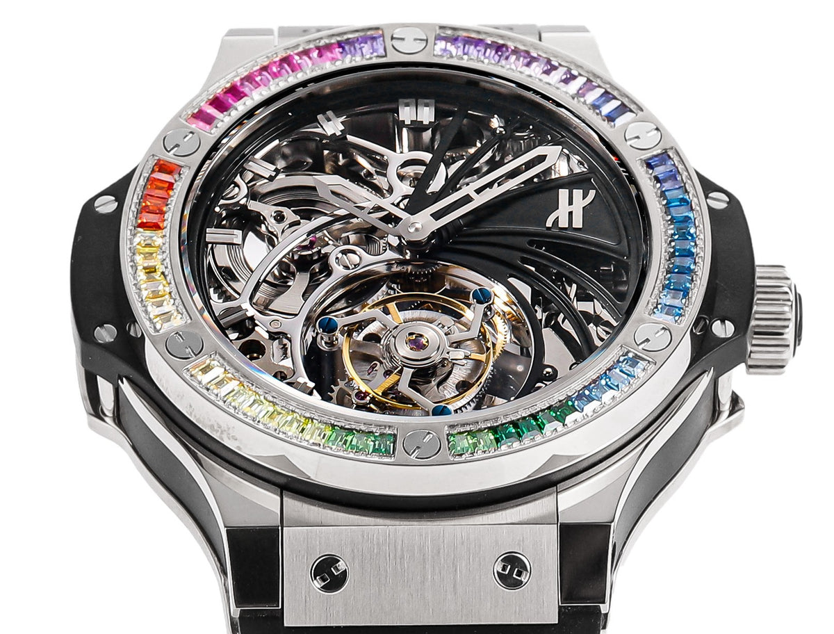 Hublot Big Bang V4 Upgraded True Tourbillon Watch 1:1 Super Clone