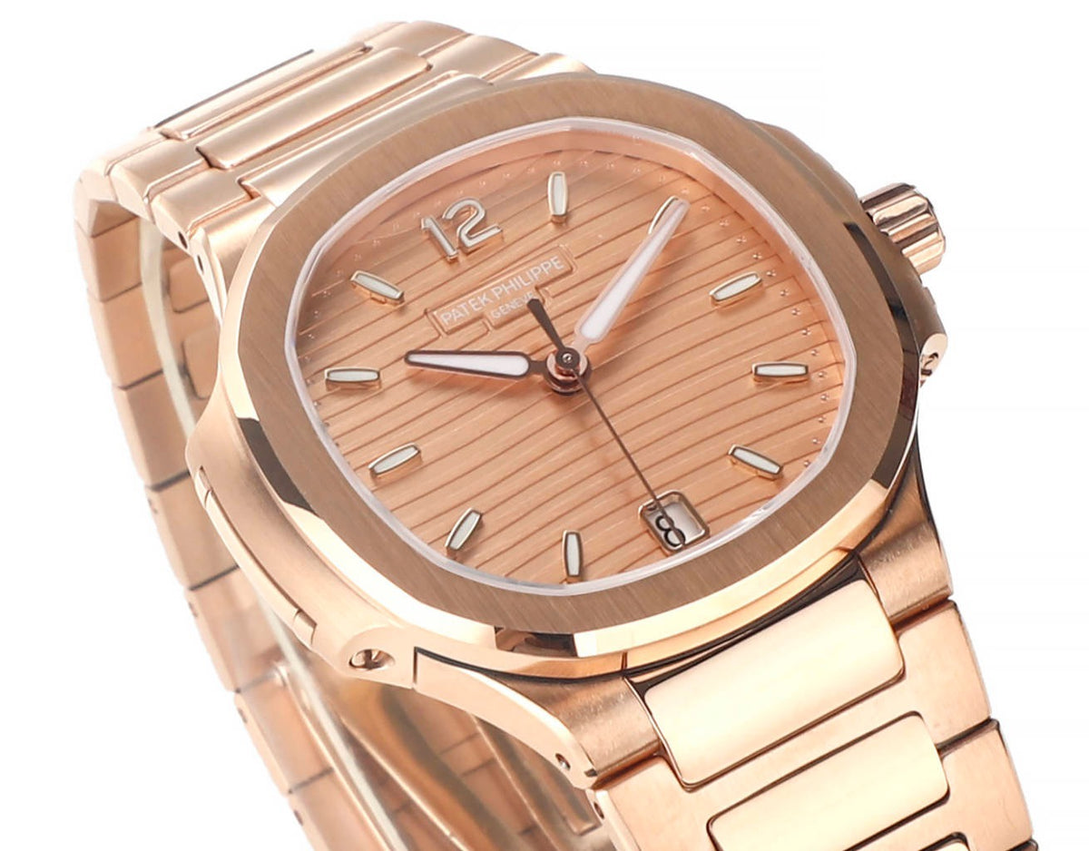 Patek Philippe Nautilus 7118 Ladies Watch 35mm | Custom Cal.324SC