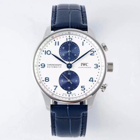 IWC Portugieser Chronograph Watch 41mm | Modified Cal.69355 Movement