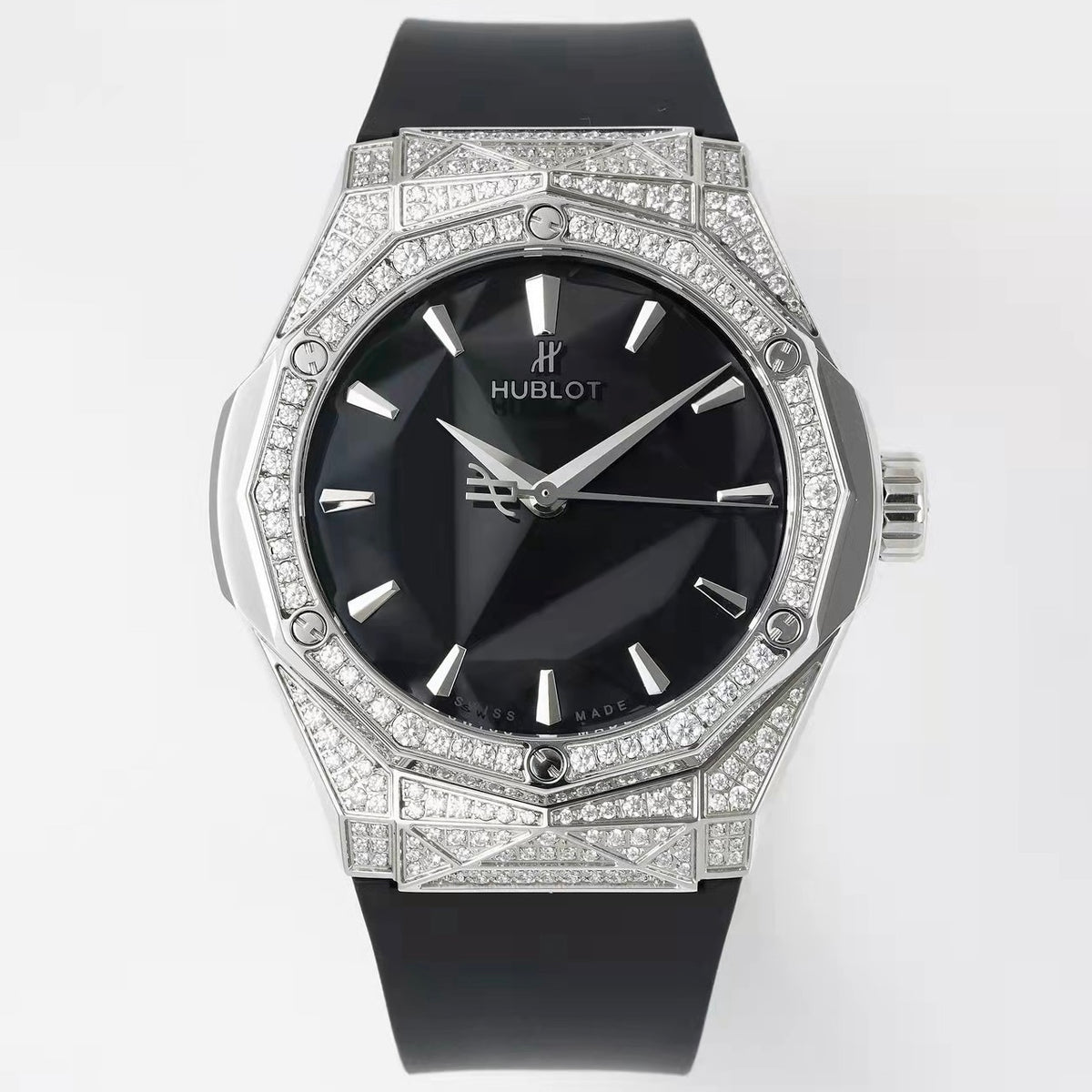 Hublot x Richard Orlinski Co-branded Watch APS Top Replica, 40mm Faceted Polygon Case