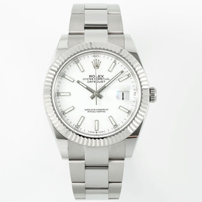 Rolex EWE Factory Datejust 41mm Men Watch, 3235 Automatic Movement, 904L Steel