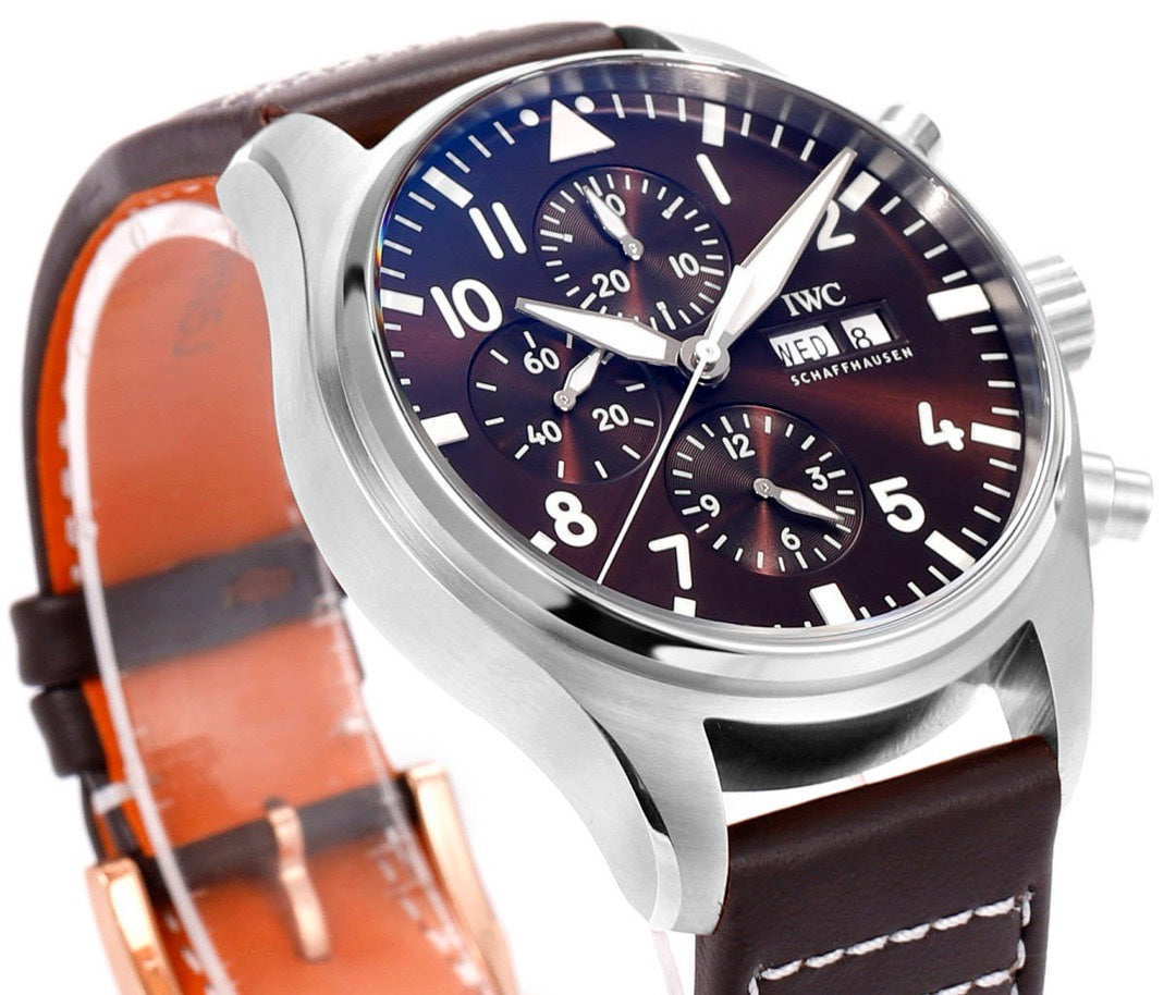 IWC Portuguese Chronograph Watch, New Men's Wristwatch for Business & Daily Wear