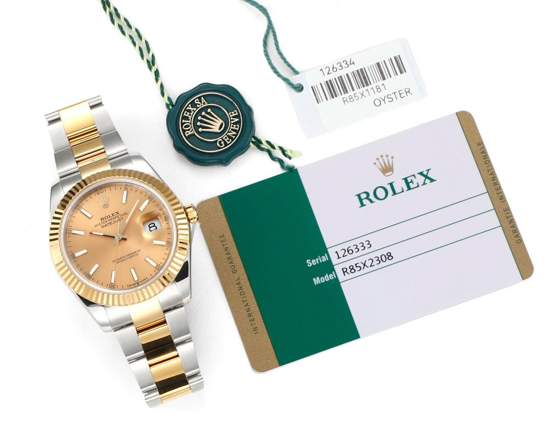 Rolex Datejust 41mm Automatic Watch 3235 Movement 72‑Hour Power Reserve Fluted Bezel