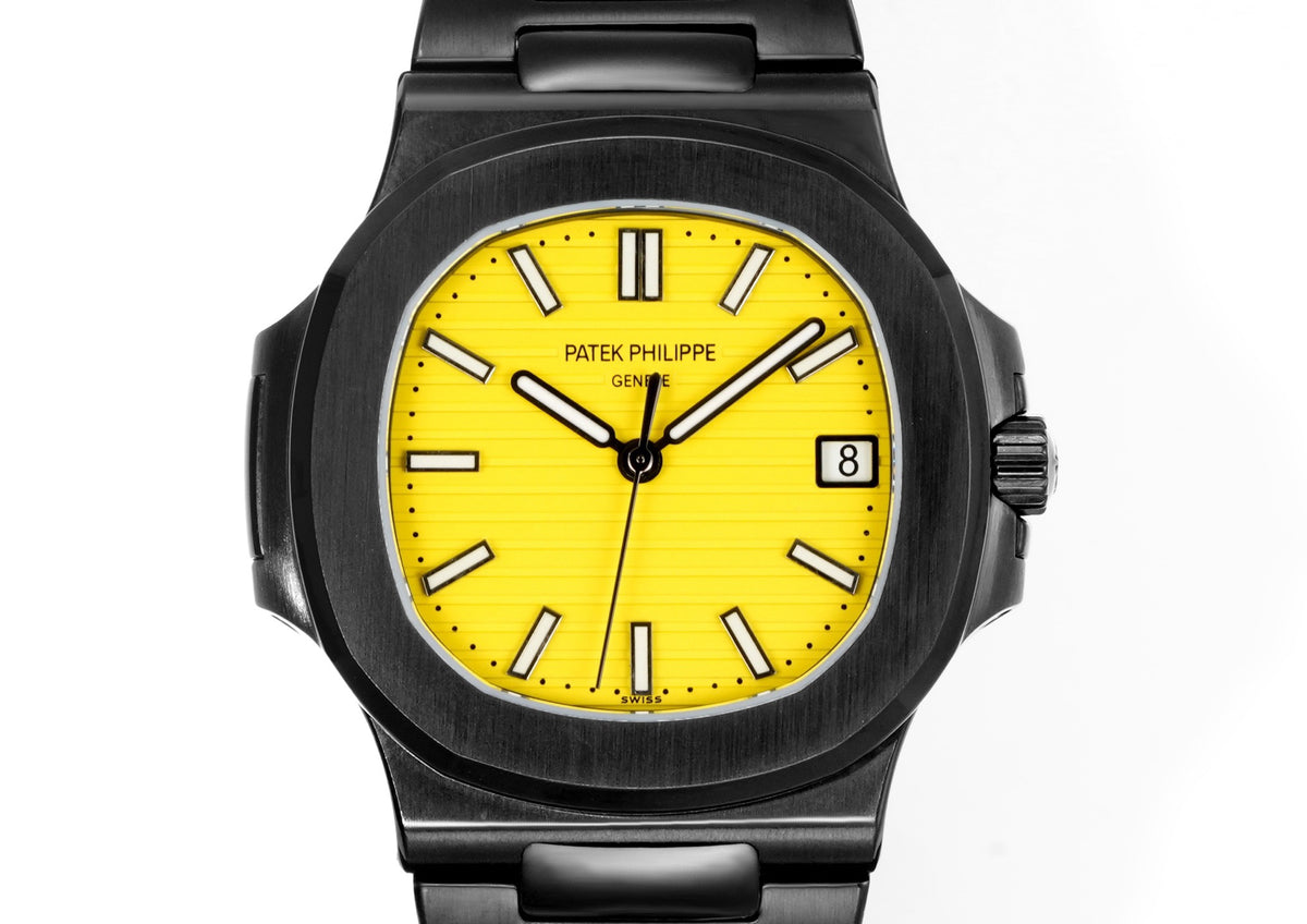 Patek Philippe Nautilus 5711 Black Warrior Limited Color Dial Watch, GR Factory, 40mm, Custom Modified 324 Movement