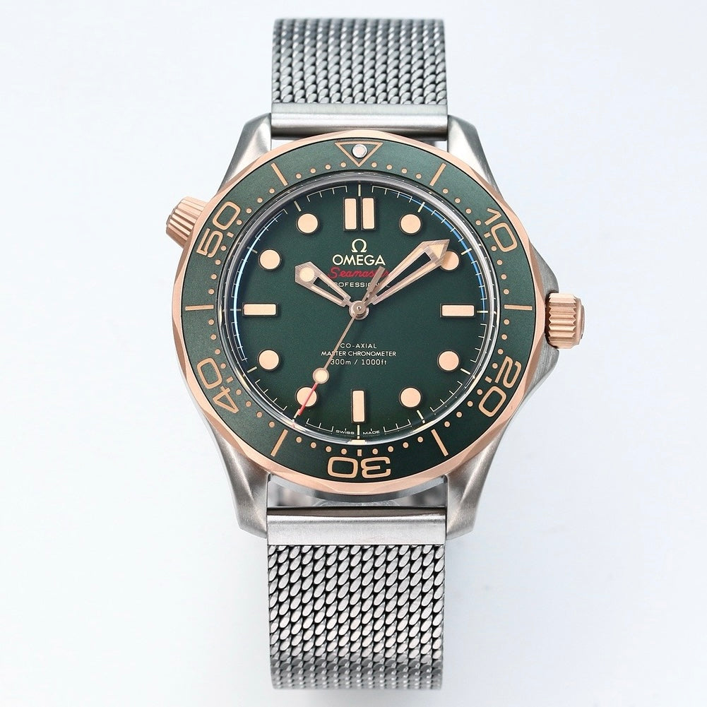 OMEGA Seamaster ER Upgraded Titanium Bronze Gold 007 Watch