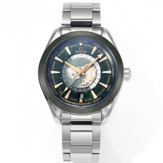 OMEGA Seamaster Worldtimer 43mm Cal.8938 Automatic Watch N1 V2 Upgrade Version