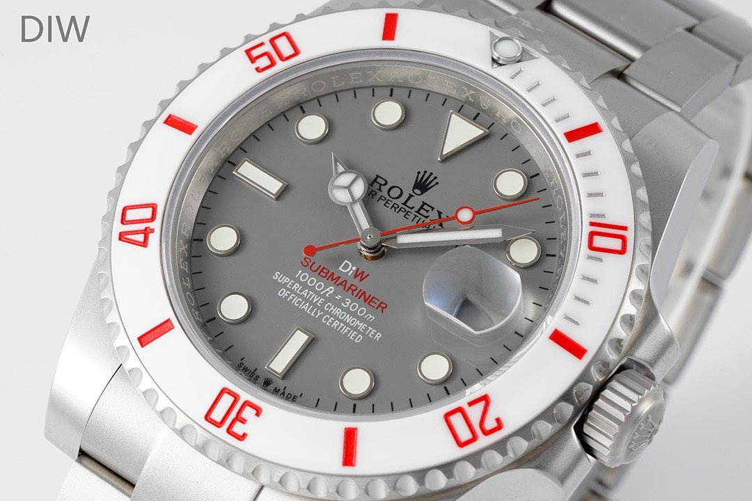 Rolex DIW Custom Submariner Dive Watch 904L Steel 3135 Automatic Movement Multiple Dial Colors