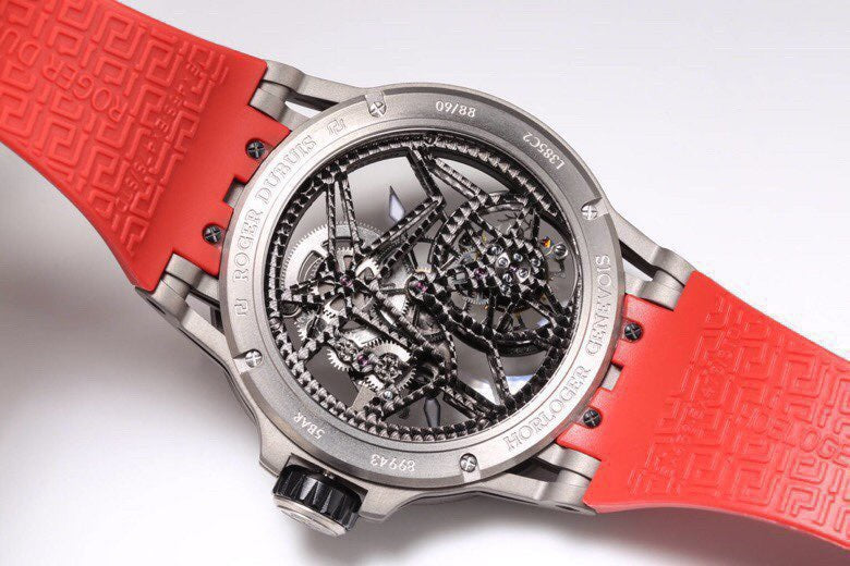 Roger Dubuis Titanium Skeleton Tourbillon Watch