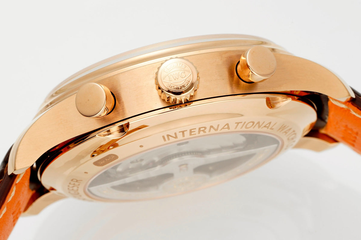 IWC Da Vinci Chronograph Watch 42mm | Modified Cal.89361 Integrated Movement Full Working Functions