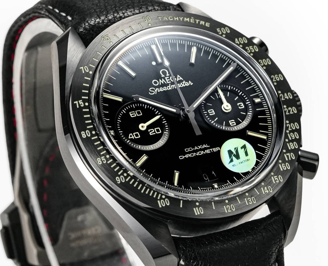 Omega Speedmaster Dark Side of the Moon Full Ceramic Chronograph | N1 Factory Cal.9300 Automatic Watch 44.25mm