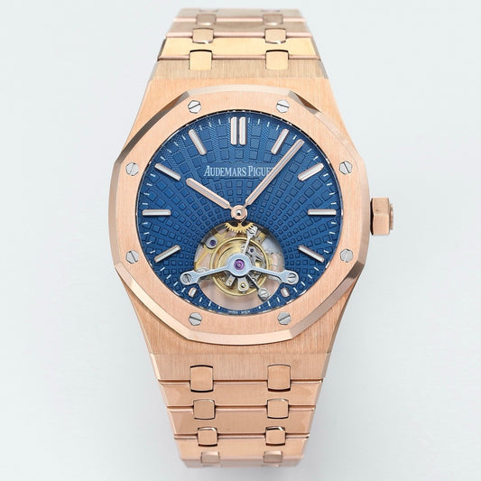 Audemars Piguet Royal Oak Tourbillon 41mm Evolutive Tapisserie Dial Automatic Watch