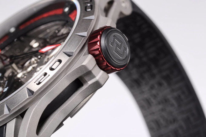 Roger Dubuis Titanium Skeleton Tourbillon Watch