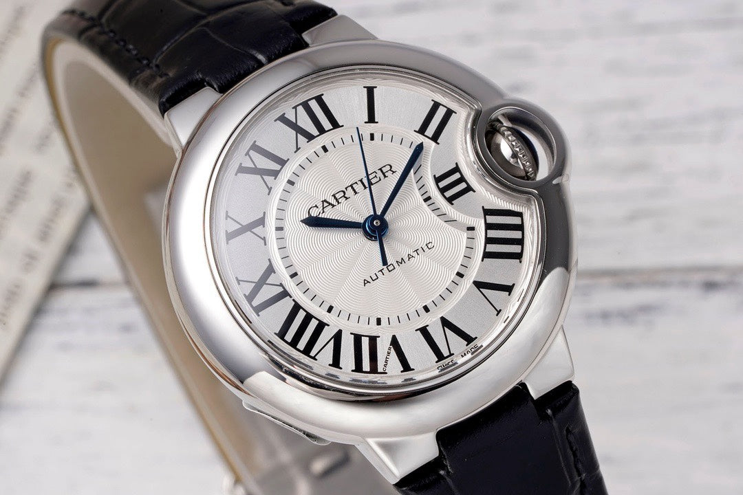 Cartier Ballon Bleu AF Upgraded 33mm Women Automatic Wristwatch