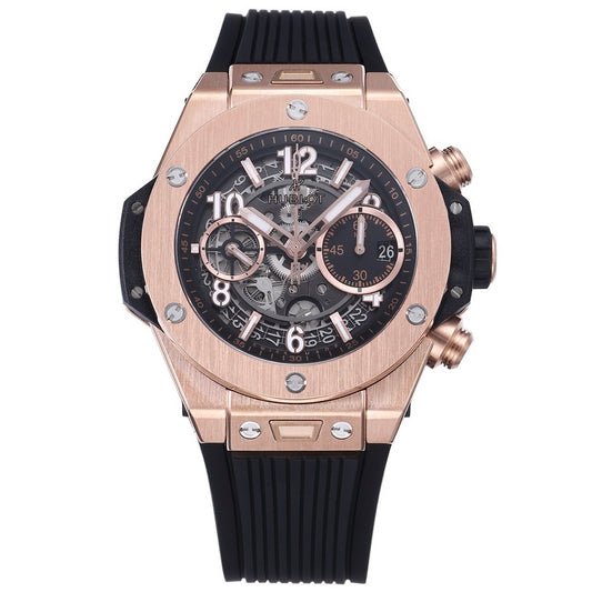 Hublot Big Bang Automatic Chronograph Watch 42mm Titanium Rubber Strap