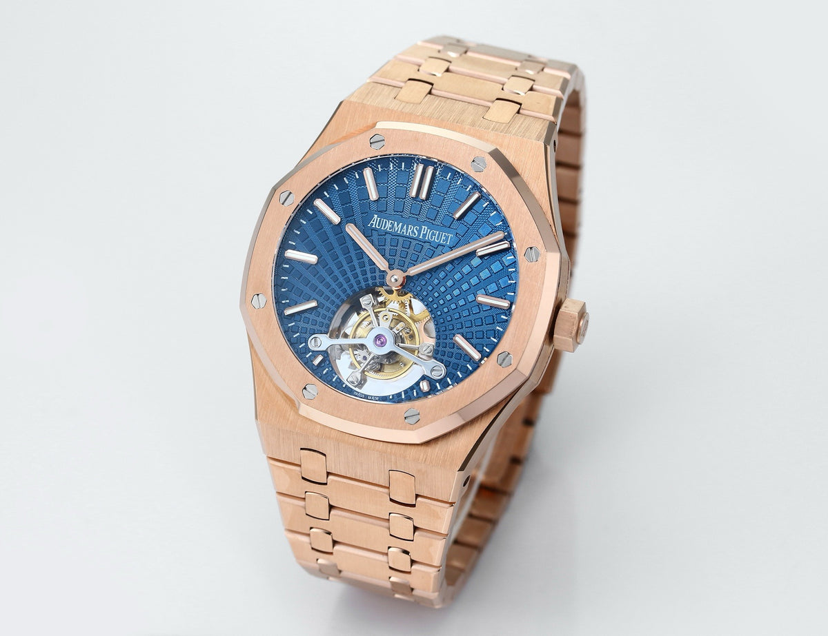 Audemars Piguet Royal Oak Tourbillon 41mm Evolutive Tapisserie Dial Automatic Watch