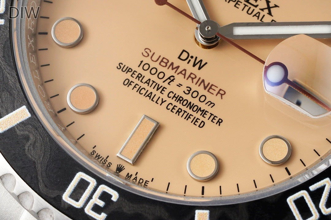 Rolex DIW Custom Submariner Dive Watch 904L Steel 3135 Automatic Movement Multiple Dial Colors