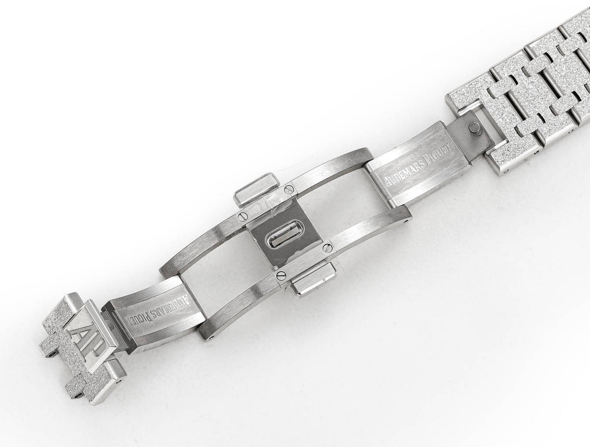 Audemars Piguet Royal Oak 33mm Frosted Gold Quartz Ladies Watch