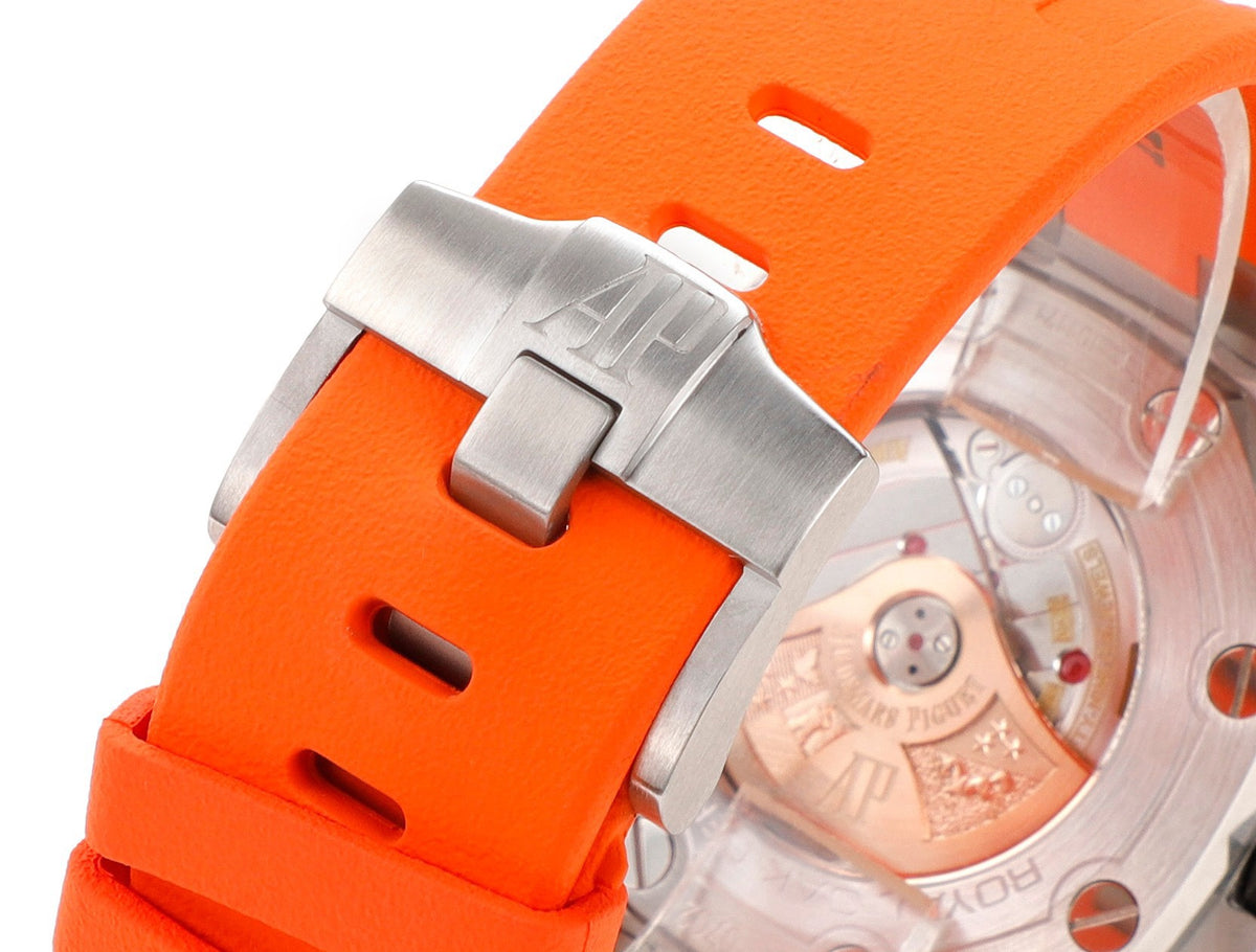 Audemars Piguet Royal Oak Offshore Chronograph 42mm | Cal.3124 Automatic Watch Rubber Strap