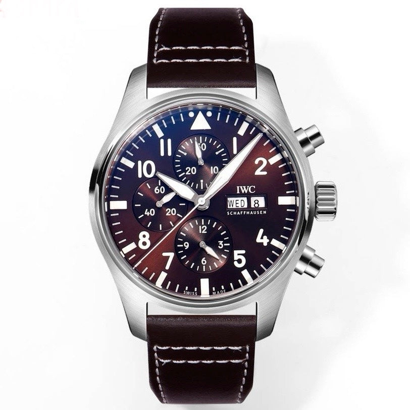 IWC Portuguese Chronograph Watch, New Men's Wristwatch for Business & Daily Wear
